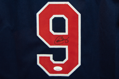 Carlos Baerga Autographed Blue Cleveland Custom Jersey