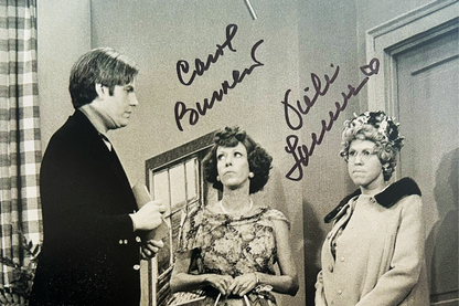 Carol Burnett and Vicki Lawrence Autographed 'Carol Burnett Show' 8x10 Photo