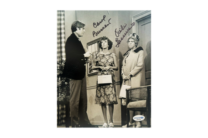 Carol Burnett and Vicki Lawrence Autographed 'Carol Burnett Show' 8x10 Photo