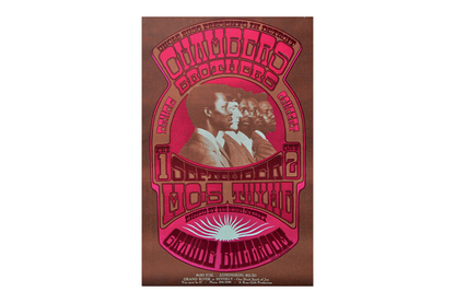 Chambers Brothers w/ MC5 - Grande Ballroom - 1967 (1st Print)