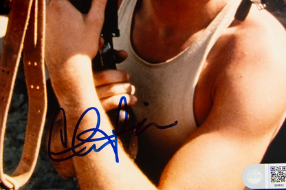 Charlie Sheen Autographed 'Platoon' 8x10 Photo