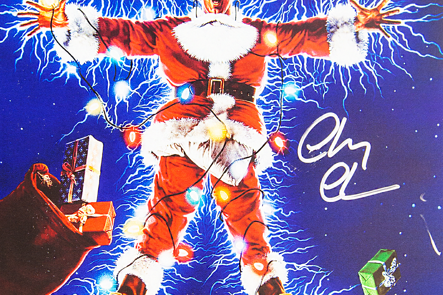 Chevy Chase Autographed 'Christmas Vacation' Poster