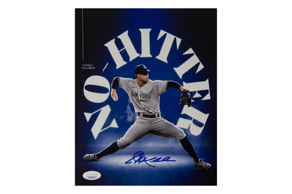 Corey Kluber Autographed 8x10 New York Yankees Photo