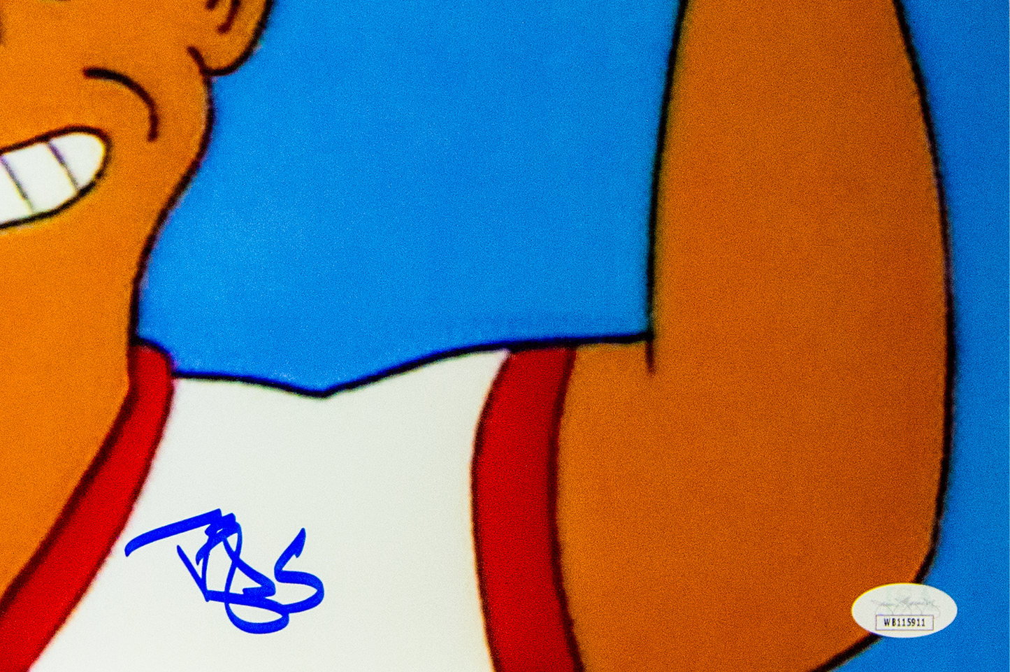 Darryl Strawberry Autographed 11x14 'The Simpsons' Photo