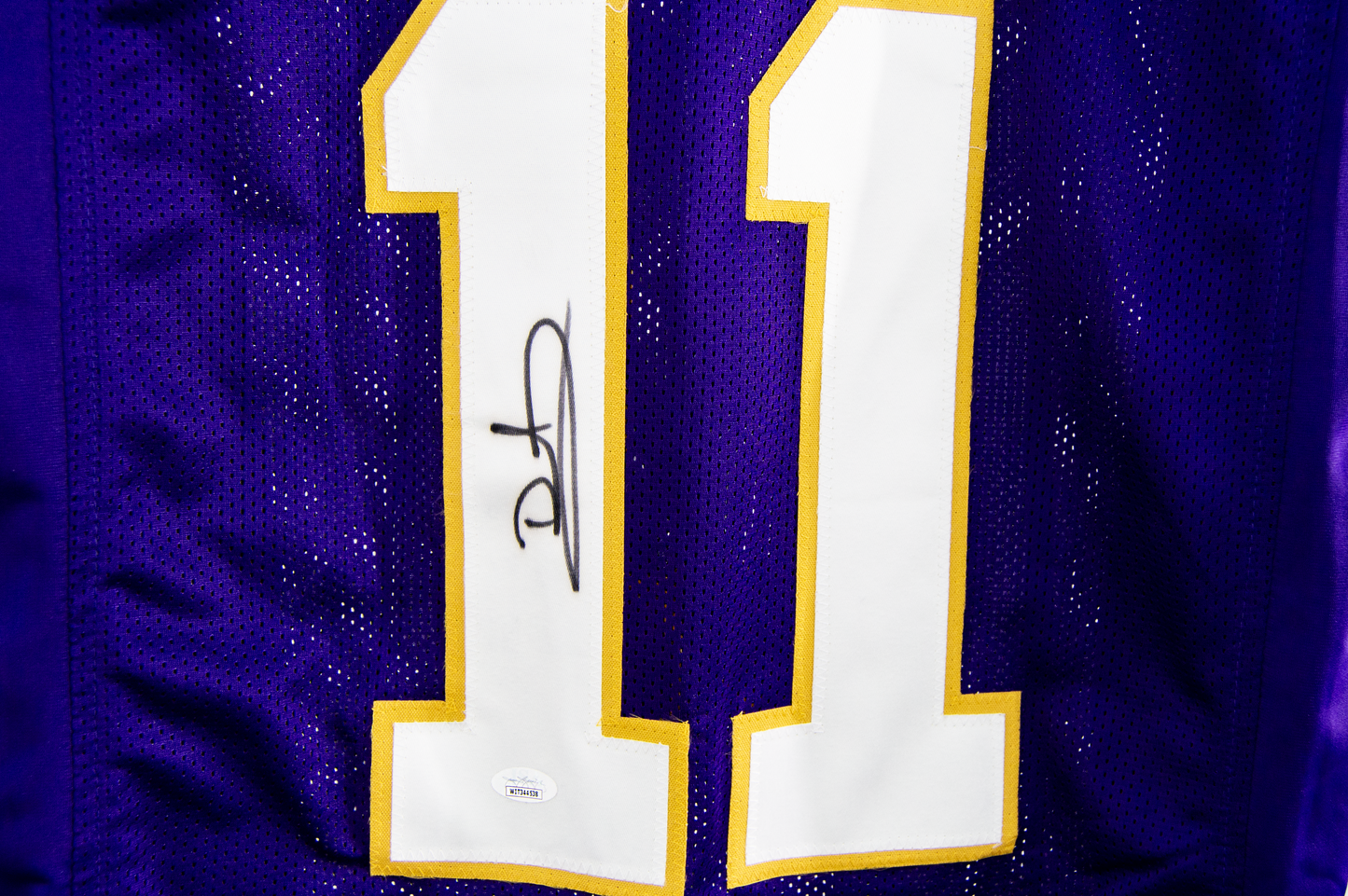 Daunte Culpepper Autographed Custom Purple Minnesota Jersey