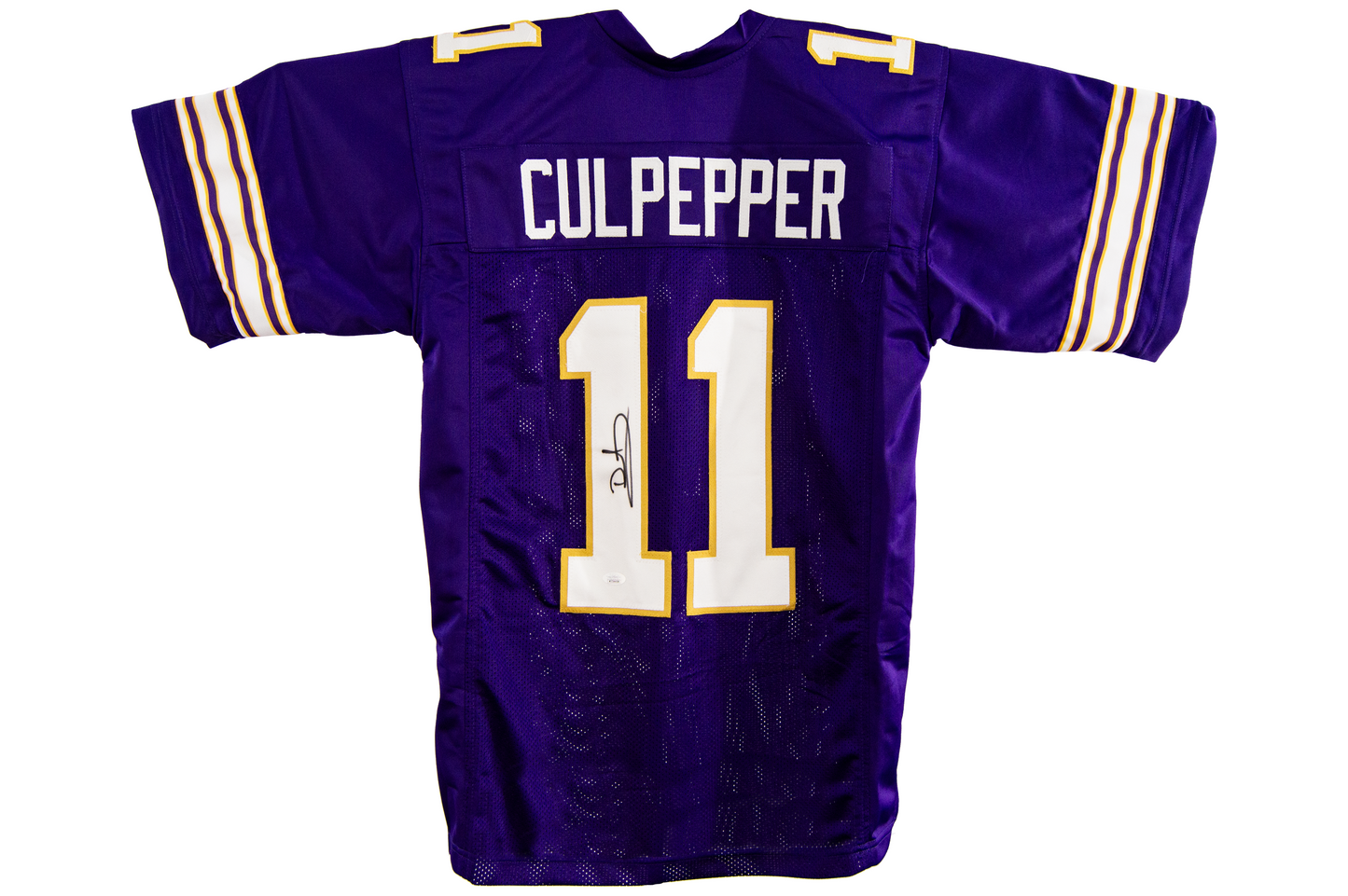 Daunte Culpepper Autographed Custom Purple Minnesota Jersey