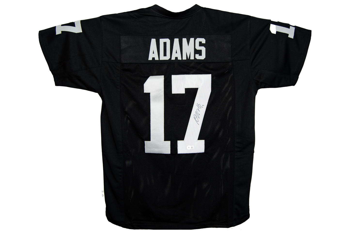 Davante Adams Autographed Custom Black Las Vegas Jersey