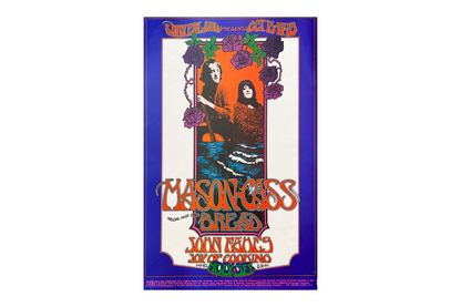 Dave Mason w/ Mama Cass - Winterland - 1970 (1st Print)