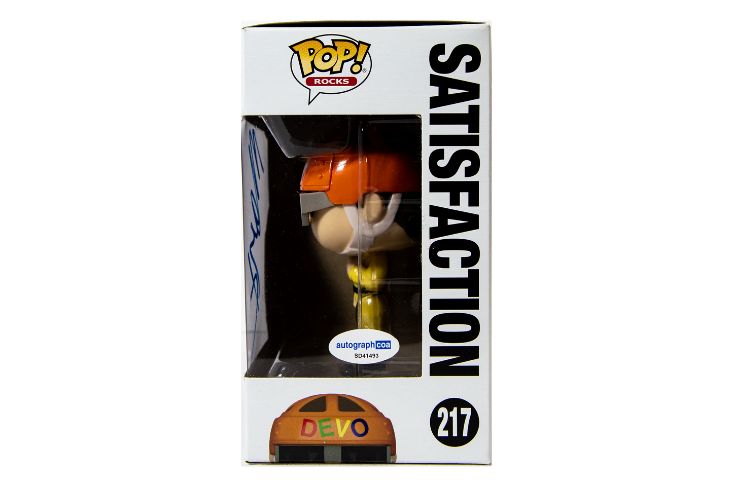 Mark Mothersbaugh Autographed 'DEVO' Funko Pop #217