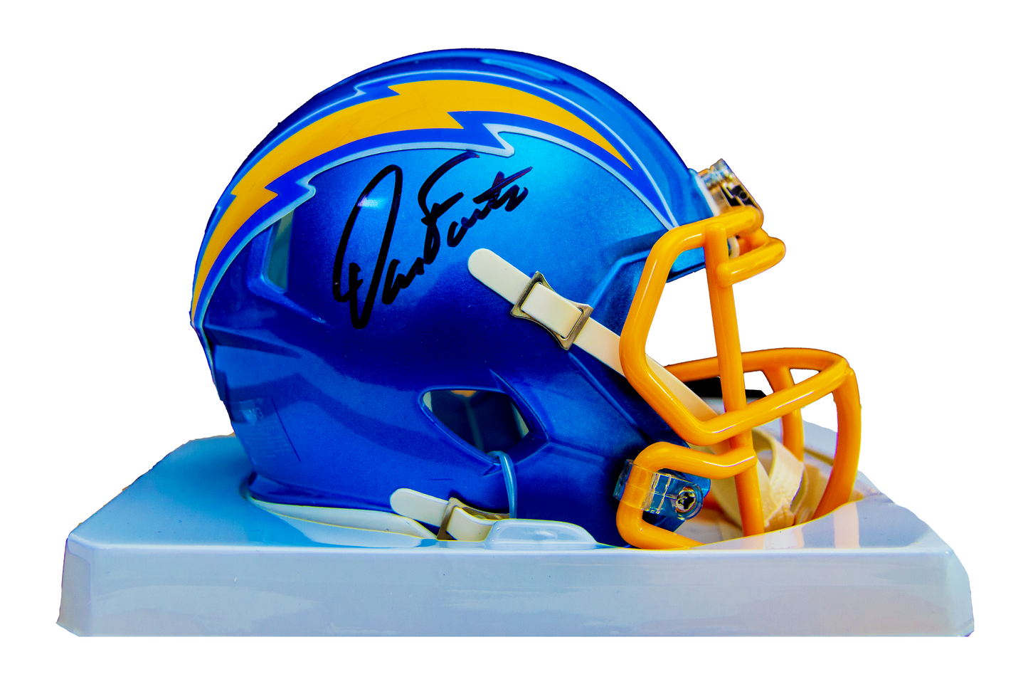 Dan Fouts Signed San Diego Chargers Mini Helmet
