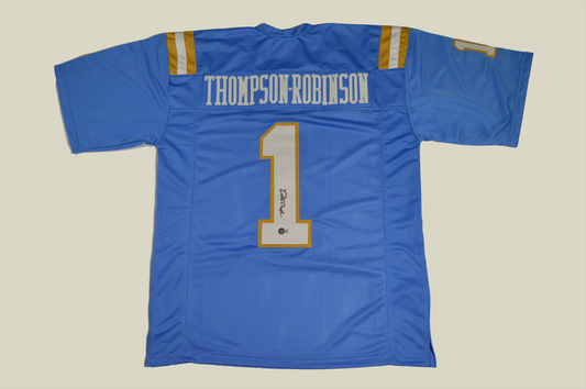 Dorian Thompson-Robinson Autographed Blue Custom Jersey