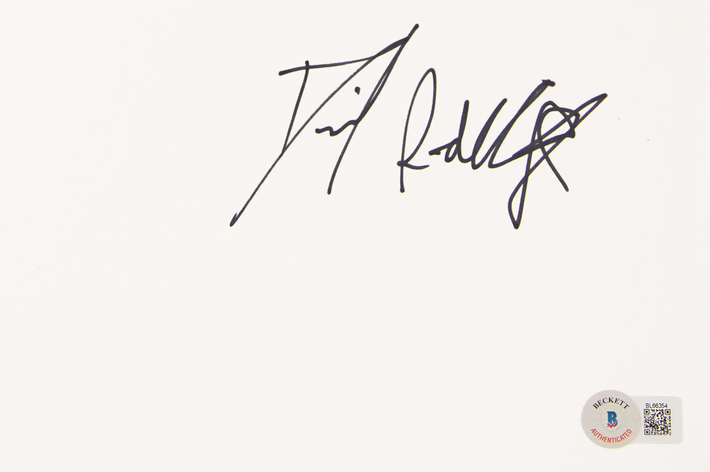 Daniel Radcliffe Autographed 'Harry Potter' 8x10 Script Photo