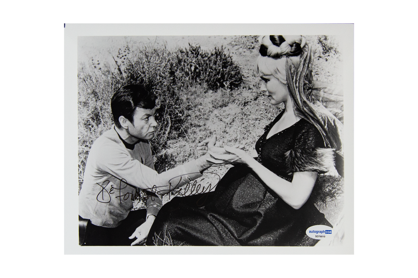 DeForest Kelley Autographed 'Star Trek' 8x10 Photo