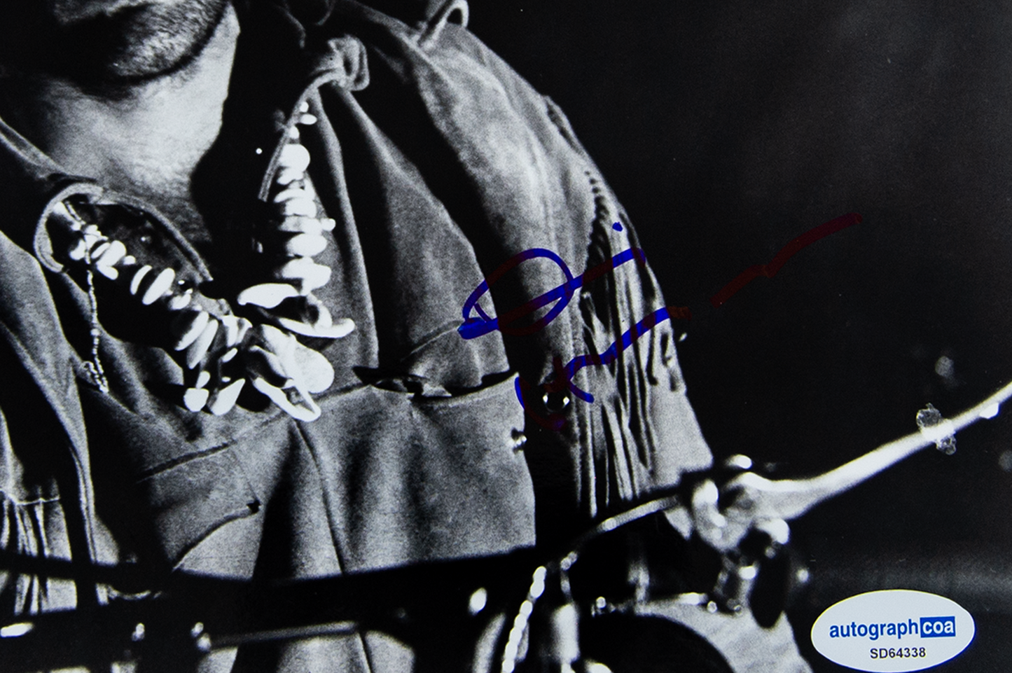 Dennis Hopper Autographed 'Easy Rider' 8x10 Photo