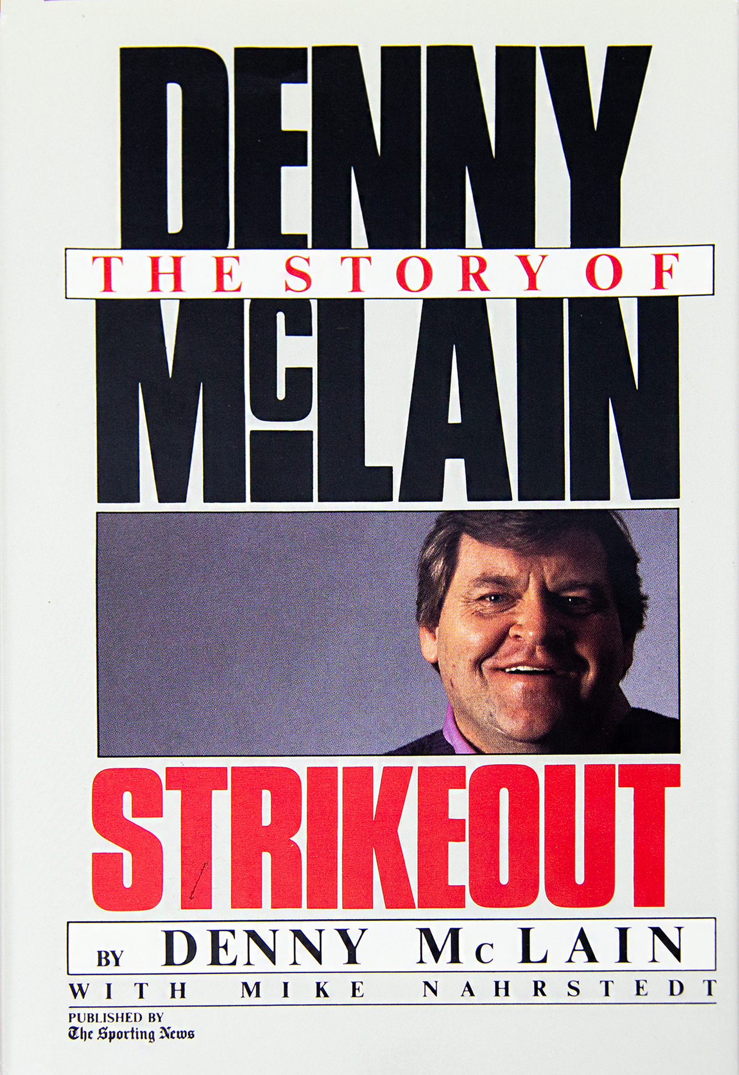 Denny McLain Autographed 'Strikeout' Book