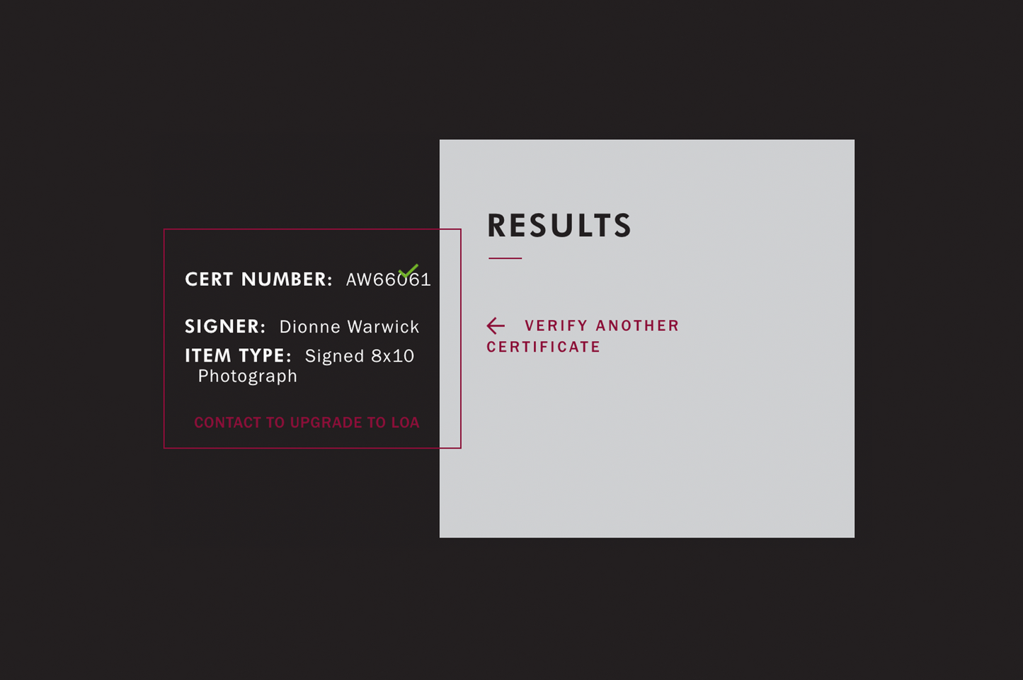 Dionne Warwick Autographed 8x10 Photo