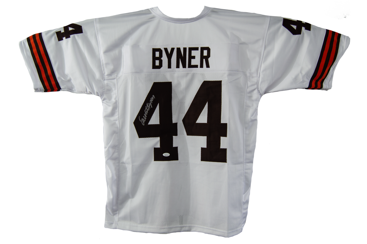Ernest Byner Autographed Custom White Cleveland Jersey