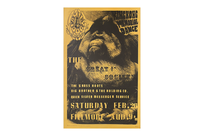 Great Society w/ Big Brother & The Holding Company  - Avalon Ballroom - 1966 (2nd Print)