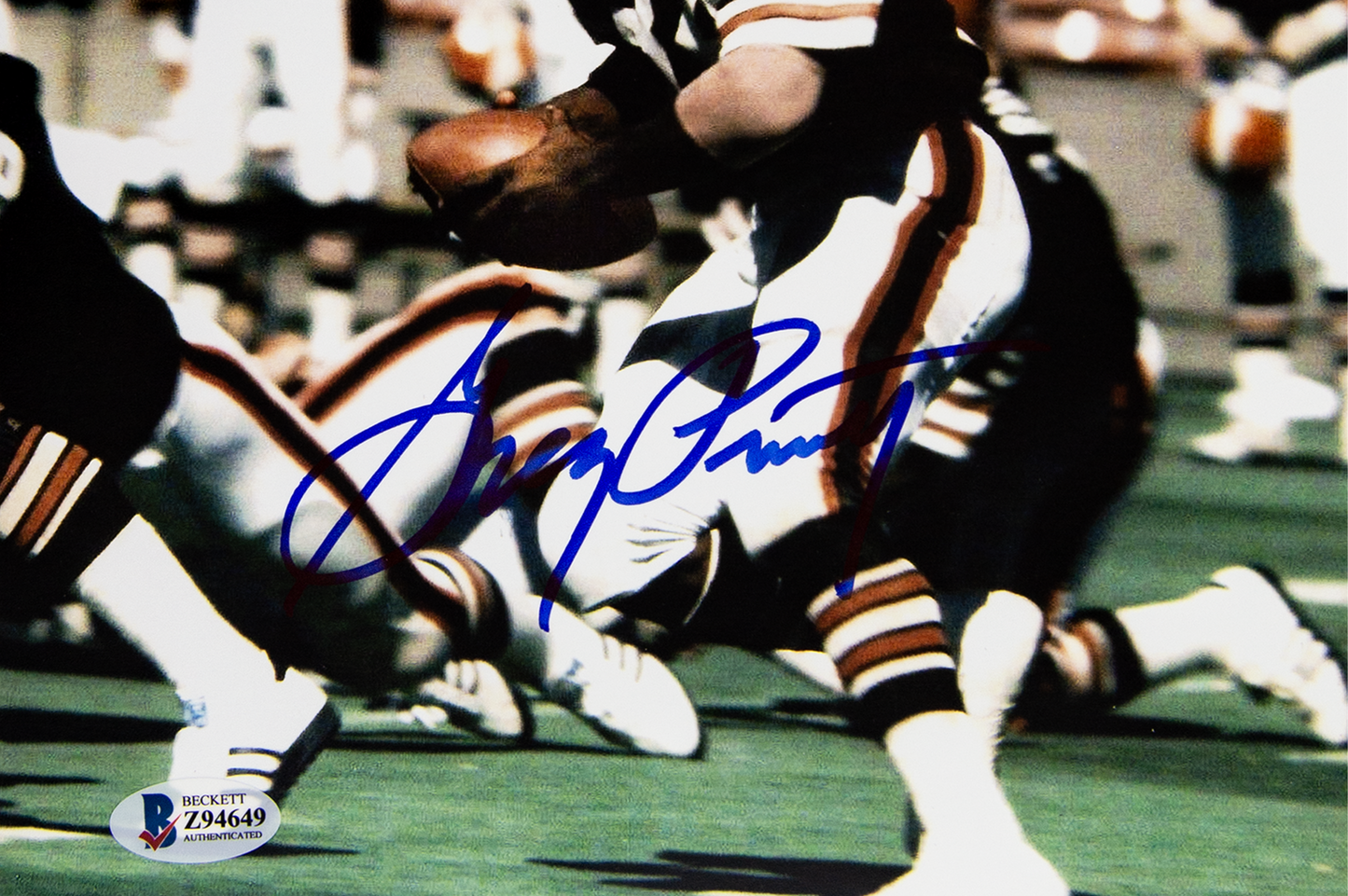 Greg Pruitt Autographed Cleveland Browns 8x10 Photo