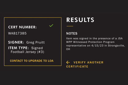 Greg Pruitt Autographed Custom Brown Cleveland Jersey