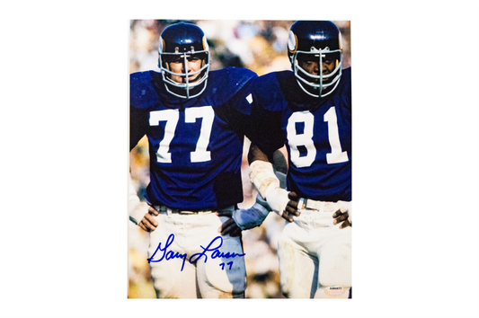 Gary Larsen Autographed Minnesota Vikings Photo