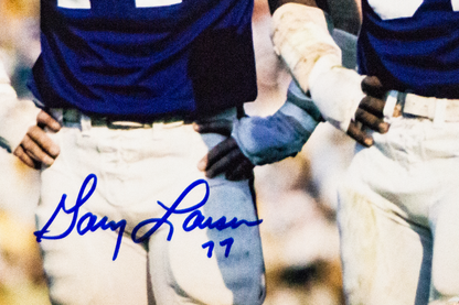 Gary Larsen Autographed Minnesota Vikings Photo
