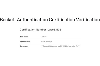 George Kittle Autographed Custom Red San Francisco Jersey