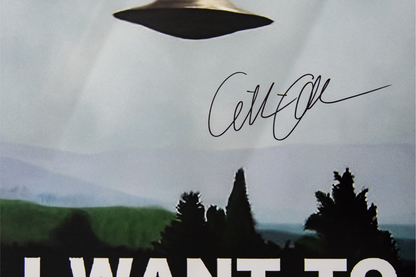 Gillian Anderson Autographed 11x14 'X-Files' Photo