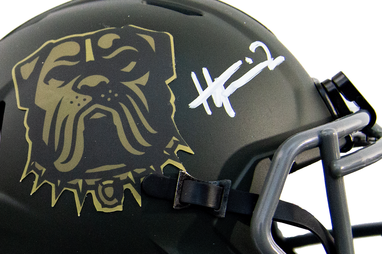 Harold Fannin Jr Autographed Cleveland Browns Mini Helmet
