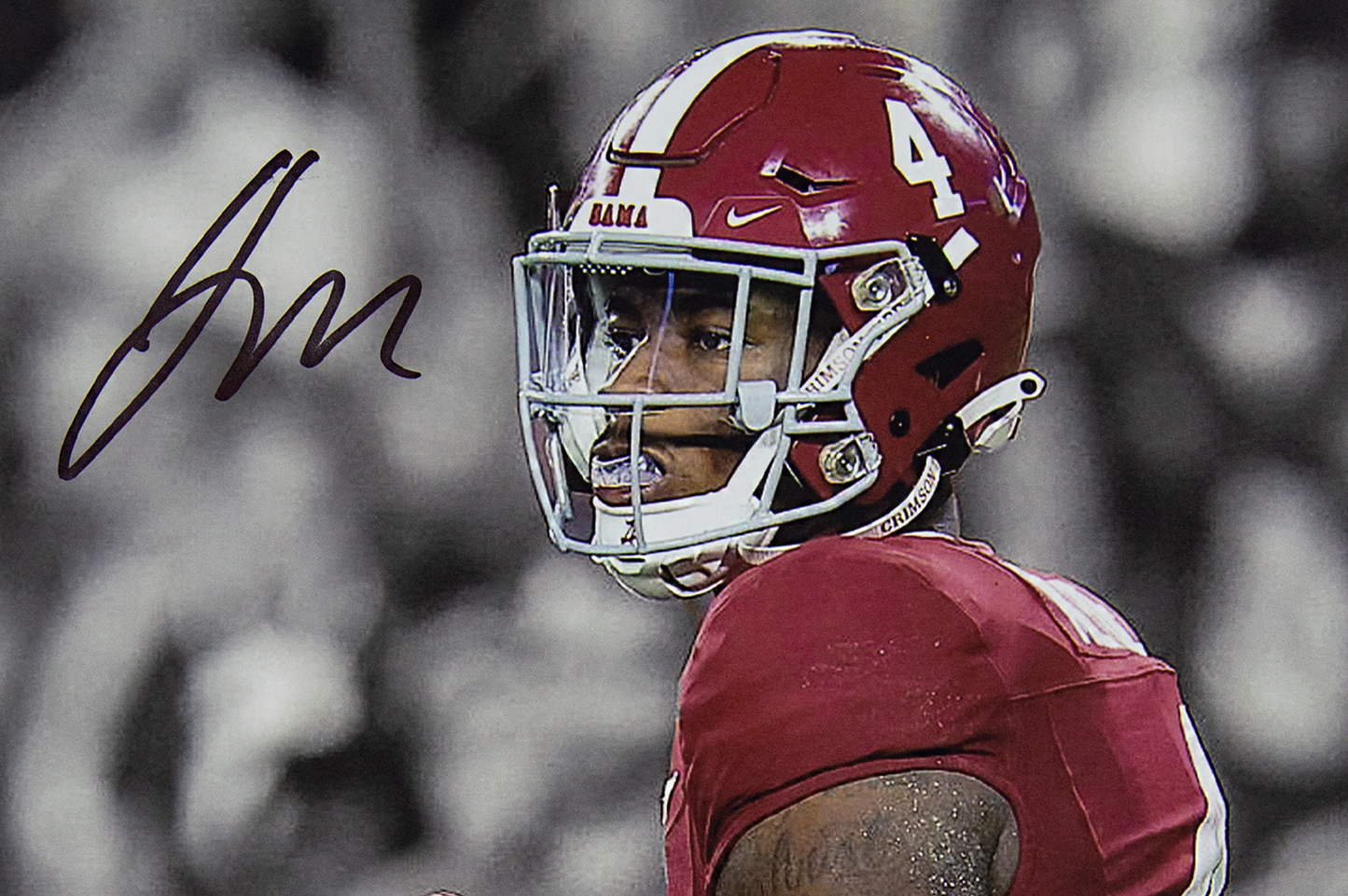 Jalen Milroe Autographed 8x10 Alabama Crimson Tide Photo