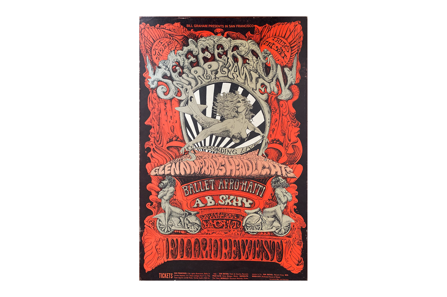 Jefferson Airplane - Fillmore West - 1968 (1st Print)