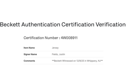 Justin Fields Autographed Custom White Ohio State Jersey
