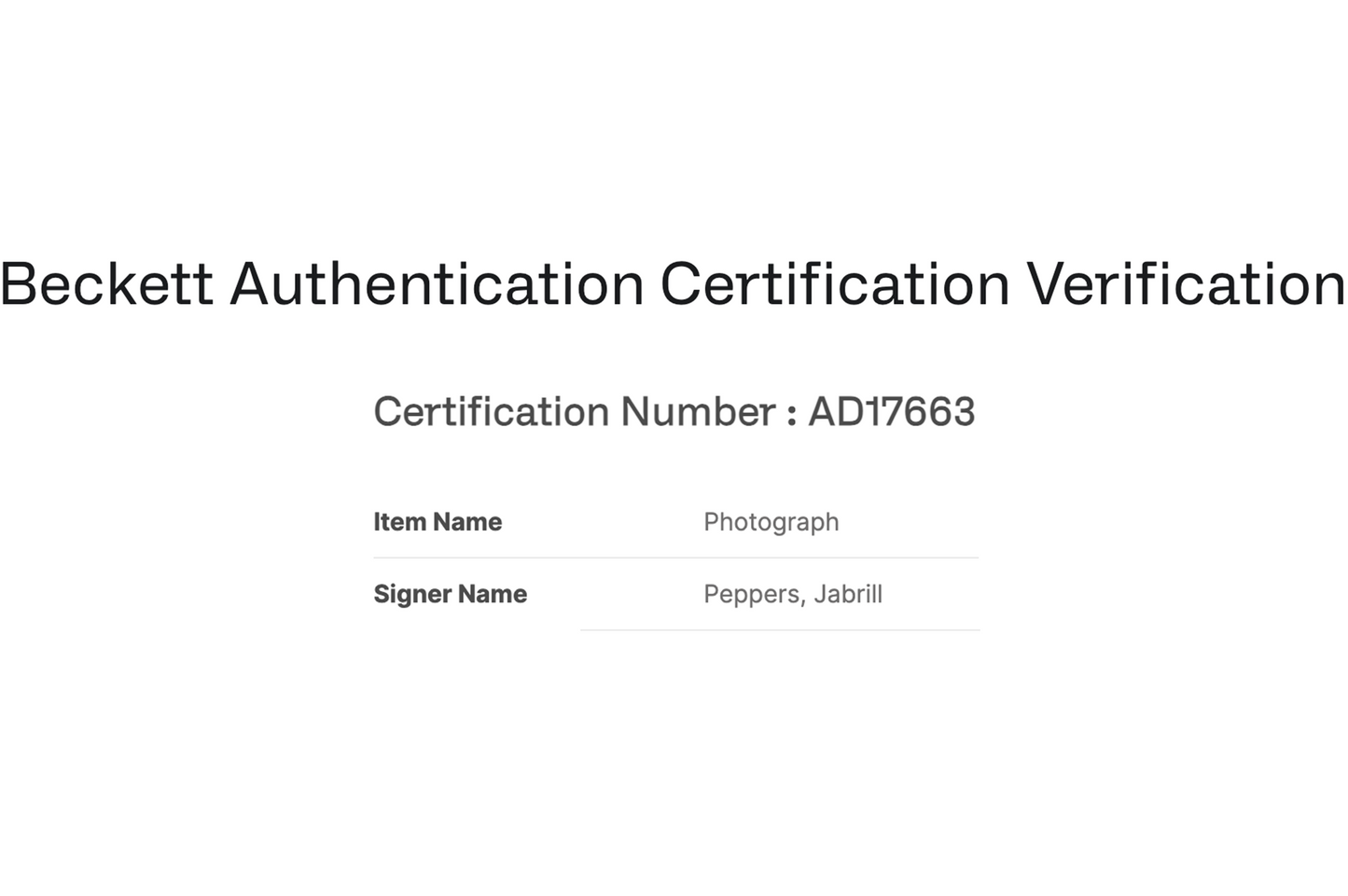 Jabrill Peppers Autographed 11x14 Cleveland Browns Photo