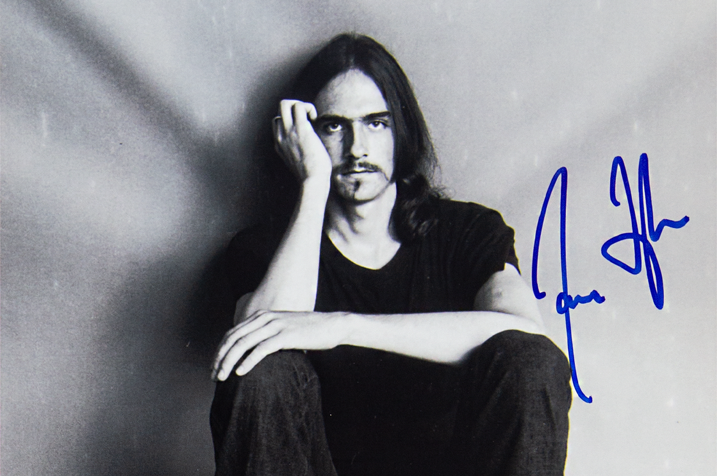 James Taylor Autographed Photo