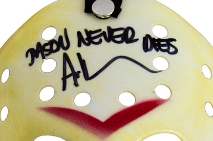Ari Lehman Autographed Yellow 'Friday The 13th' Jason Mask