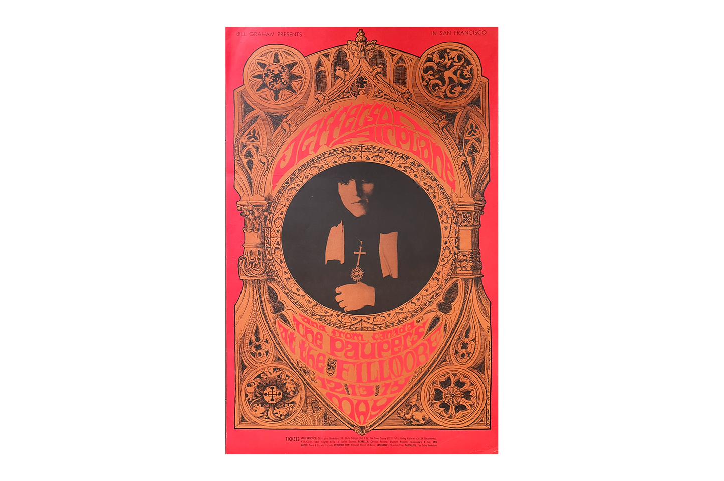 Jefferson Airplane - Fillmore West - 1967 (1st Print)