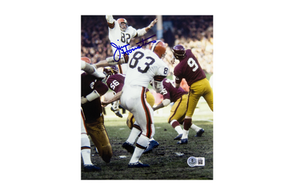 Jim Houston Autographed 8x10 Cleveland Browns Photo