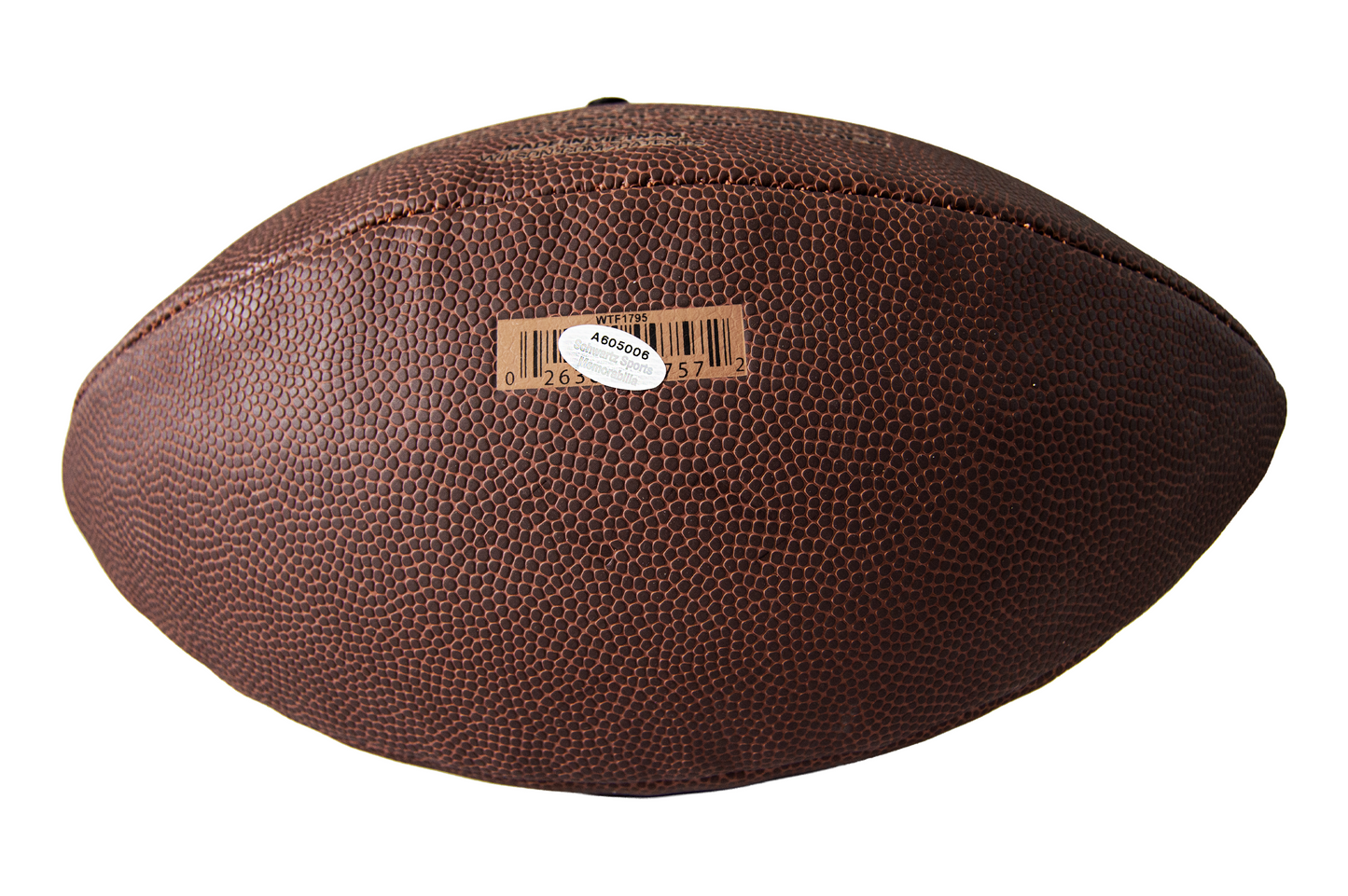 Joe Thomas Autographed Football