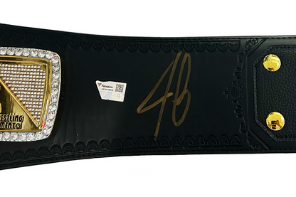 John Cena Autograped WWE Champion Spinner Belt