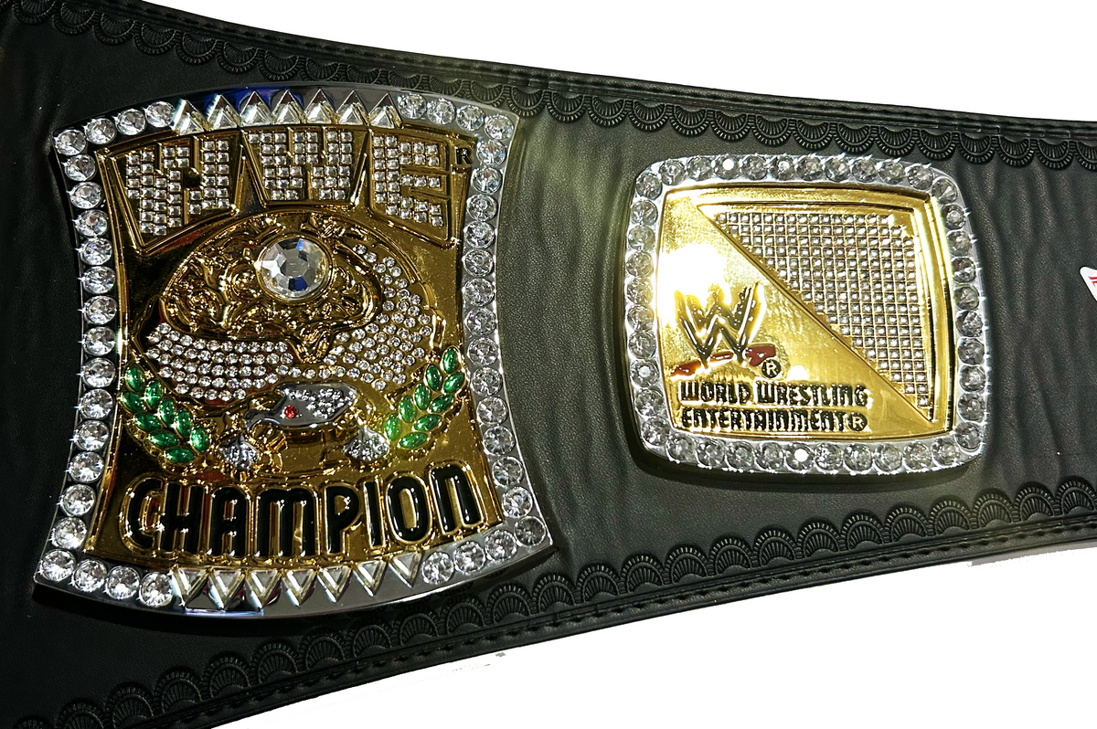 John Cena Autograped WWE Champion Spinner Belt