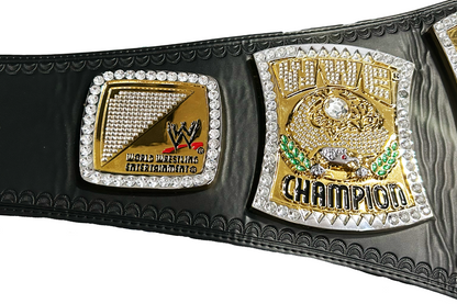 John Cena Autograped WWE Champion Spinner Belt