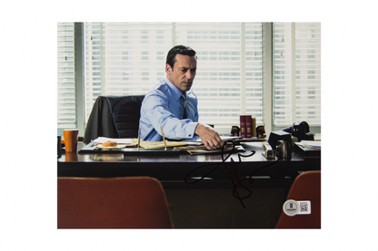 Jon Hamm Autographed 8X10 'Mad Men' Photo