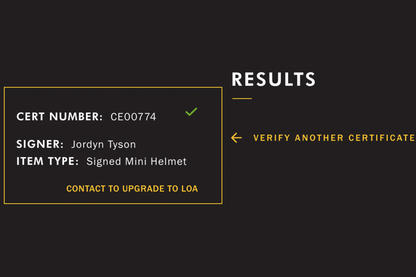 Jordyn Tyson Autographed Arizona State Mini Helmet