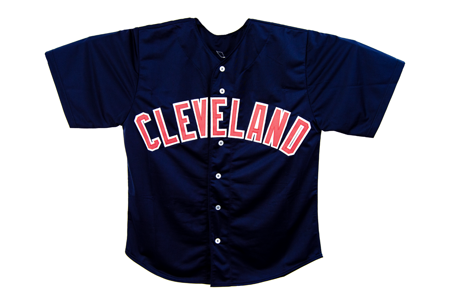 Jose Ramirez Autographed Custom Blue Cleveland Jersey