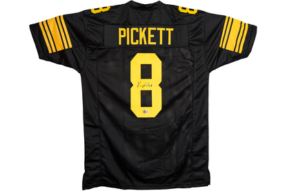 Kenny Pickett Autographed Custom Black Pittsburgh Jersey