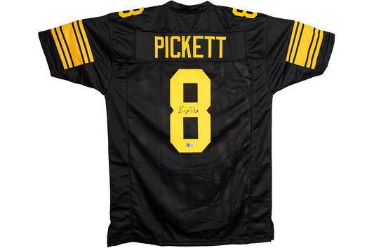 Kenny Pickett Autographed Custom Black Pittsburgh Jersey