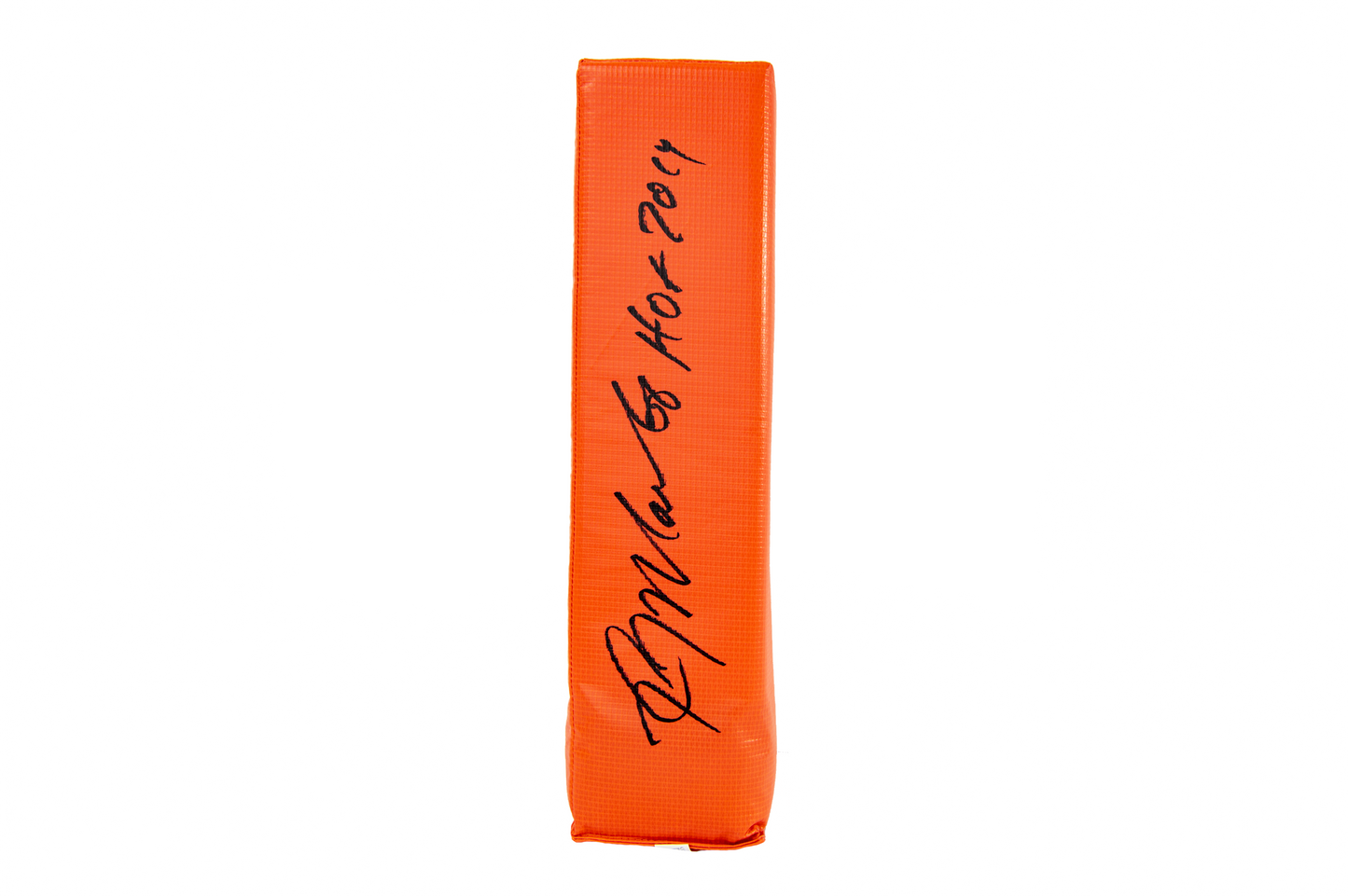 Kevin Mawae Autographed End Zone Pylon (HOF 2014)
