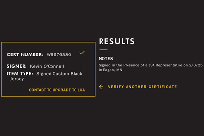 Kevin O'Connell Autographed Custom Black San Diego State Jersey