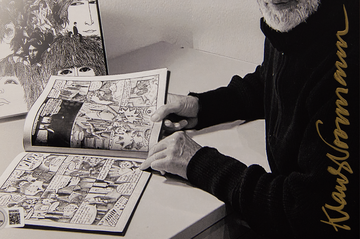 Klaus Voormann Autographed 8x10 Photo