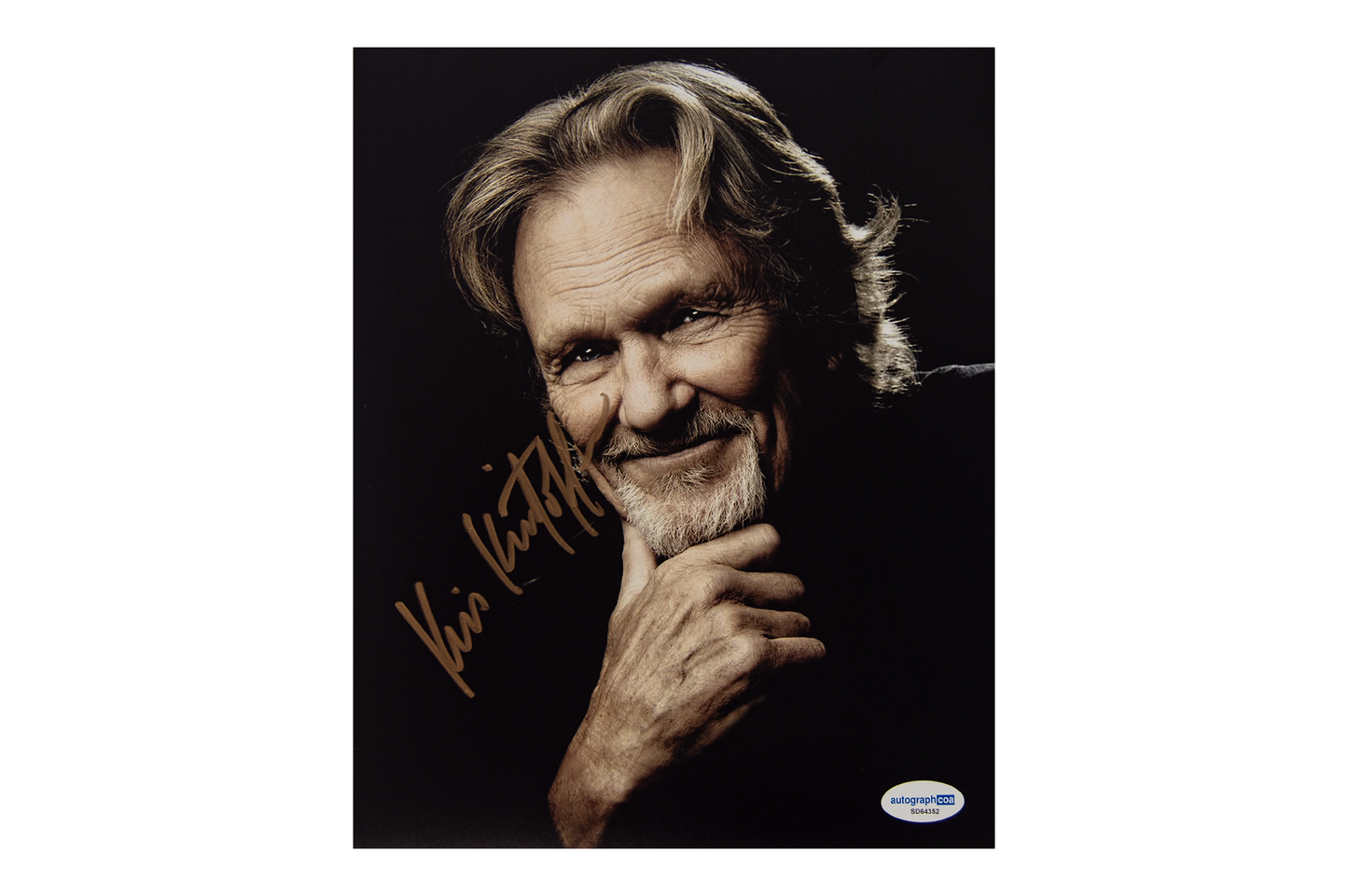 Kris Kristofferson Autographed 8x10 Photo